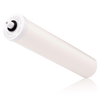 White cylindrical water filtration element designed to reduce fluoride in drinking water, compatible with Doulton DUO systems, featured in Appliances and Water Treatment collections.