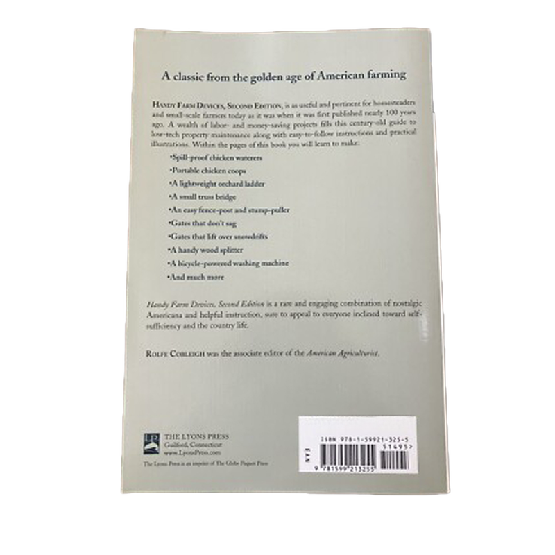 Handy Farm Devices and How to Make Them Book | Lehman's