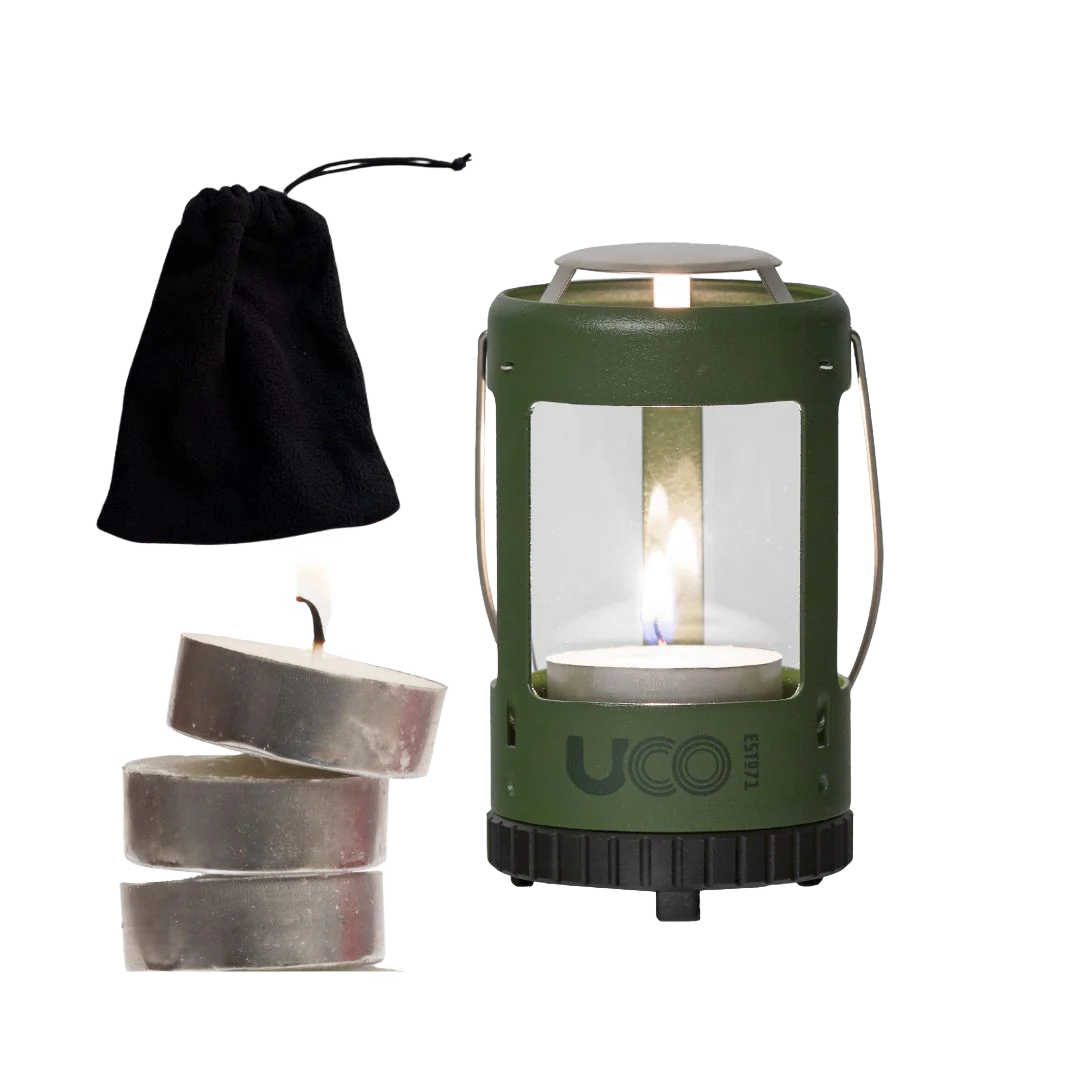 UCO Mini Candle Lantern Kit with Carry Case