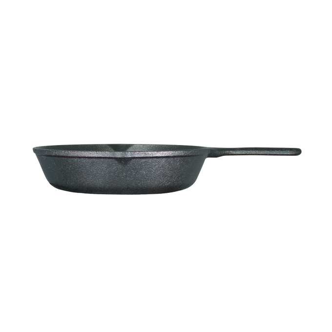 Lodge Classic Cast Iron Skillet with a smooth pre-seasoned surface, designed for superior heat retention and durability in Kitchen & Food, Cookware, Cast Iron, Best Sellers, and Promo Eligible collections.