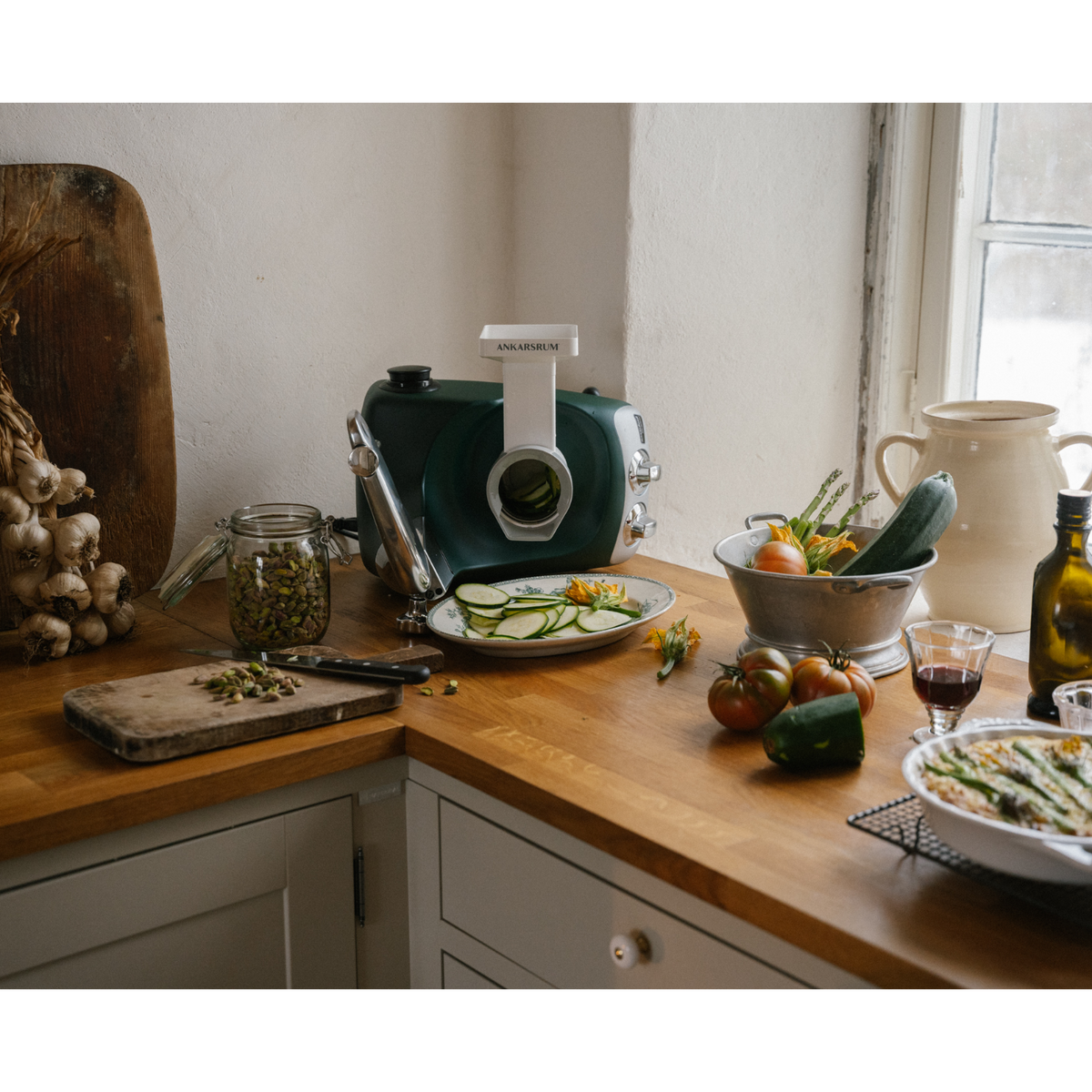 Ankarsrum Vegetable Slicer and Shredder Attachment