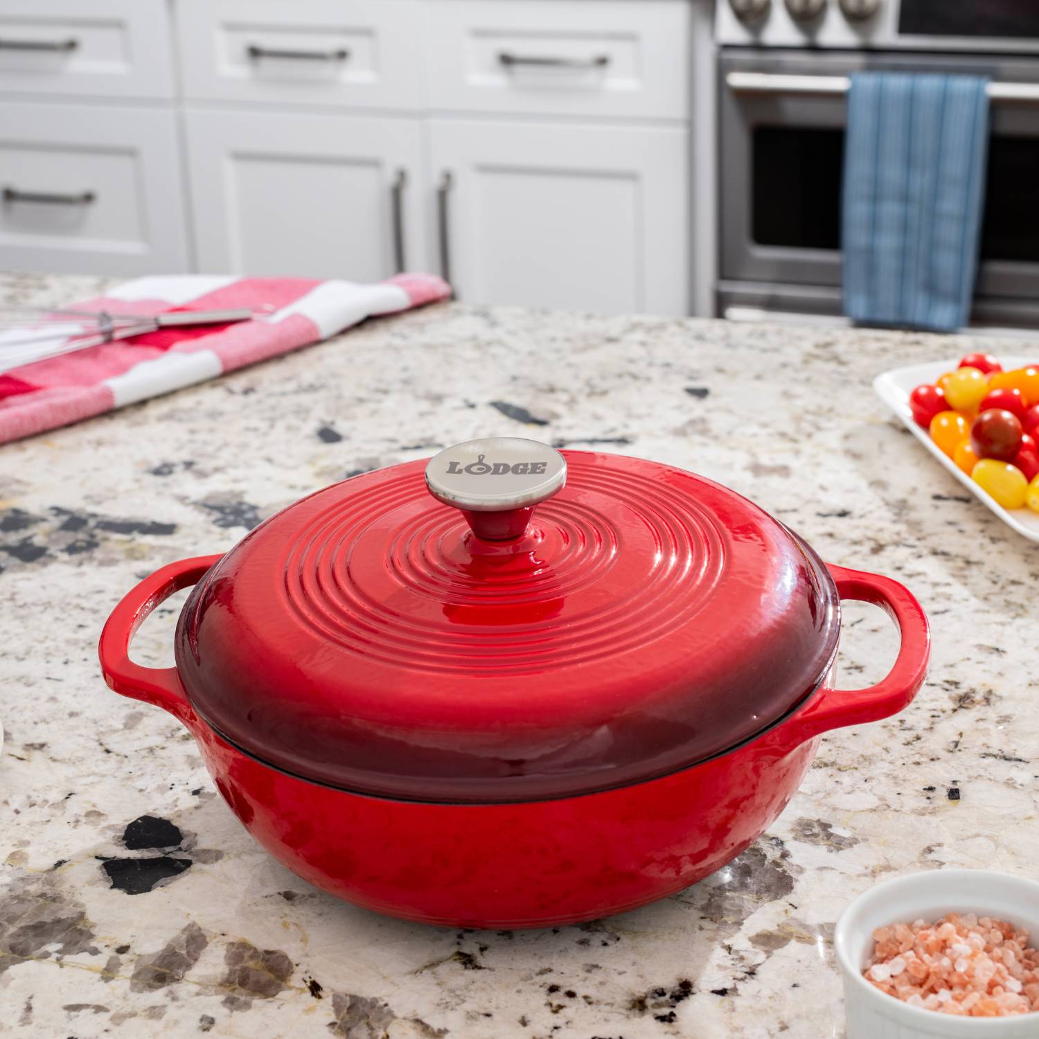 Lodge Enameled Cast Iron 3qt. Dutch Oven | Lehman's