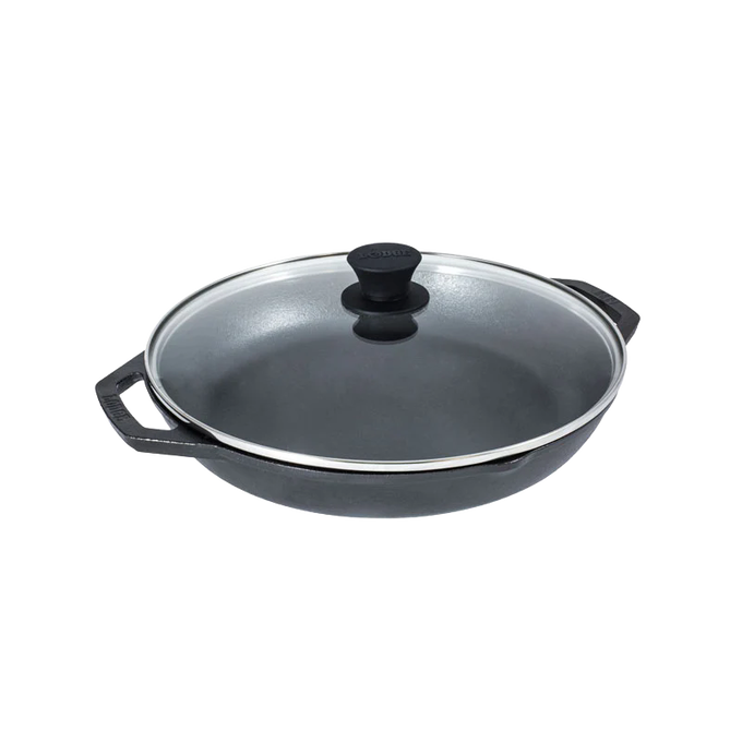 Lodge Chef Collection Cast Iron Everyday Pan with Lid - 12"