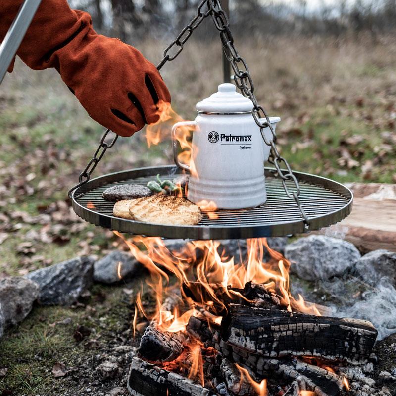 Petromax Hanging Grate for Cooking Tripod | Lehman's