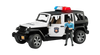 Bruder Toys Jeep Wrangler Rubicon Police Vehicle with Officer