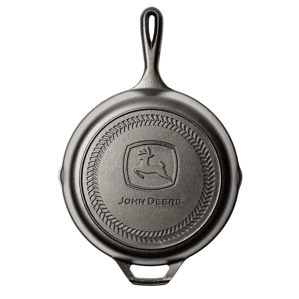 Lodge John Deere Logo Cast Iron Skillet - 10.25"