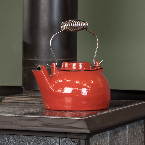 Red Kettle Hearth Steamer, Hearth Accessories | Lehman's