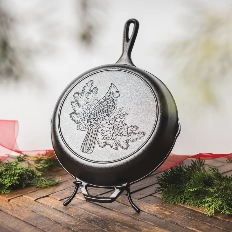 Lodge Seasoned Cast Iron Cardinal Skillet - 10.25"