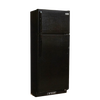 Tall black Amish-made gas refrigerator with separate freezer compartment, handcrafted for durability and efficiency, ideal for Appliances, Refrigerators and Freezers, and Best Sellers collections.