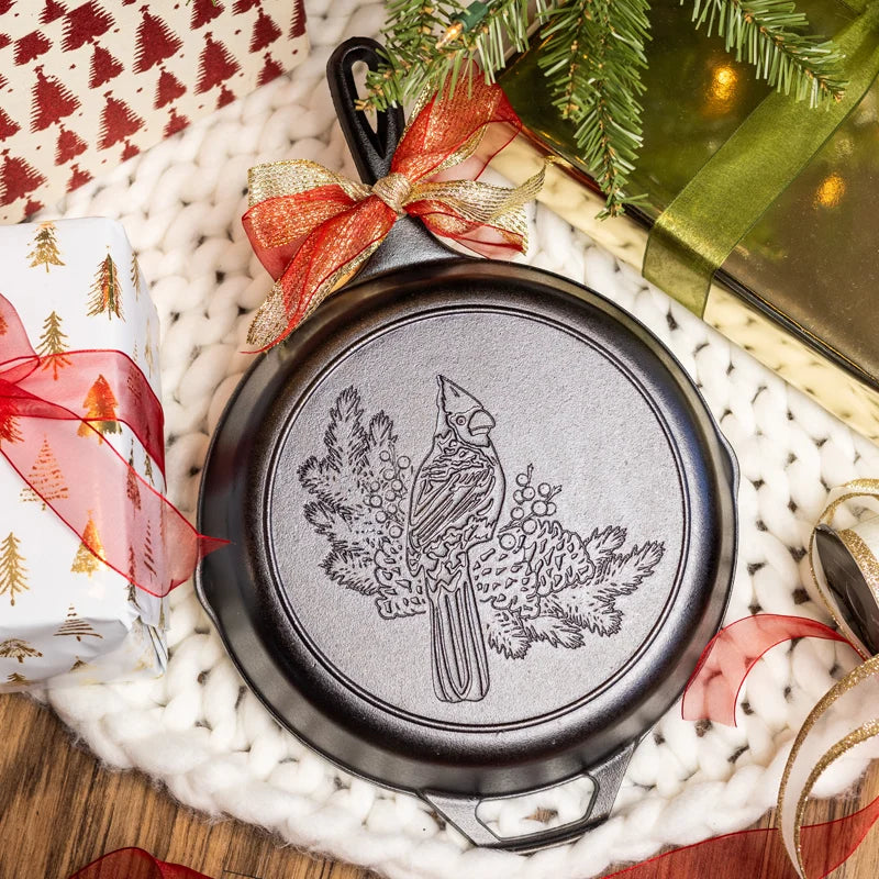 Lodge Seasoned Cast Iron Cardinal Skillet - 10.25"
