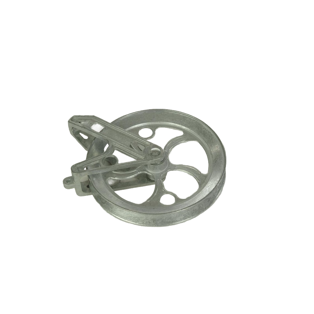 Handcrafted rust-resistant zinc pulley designed for smooth clothesline operation, ideal for Home & Decor, Laundry Supplies, Clothesline Accessories, Best Sellers, and Promo Eligible collections.