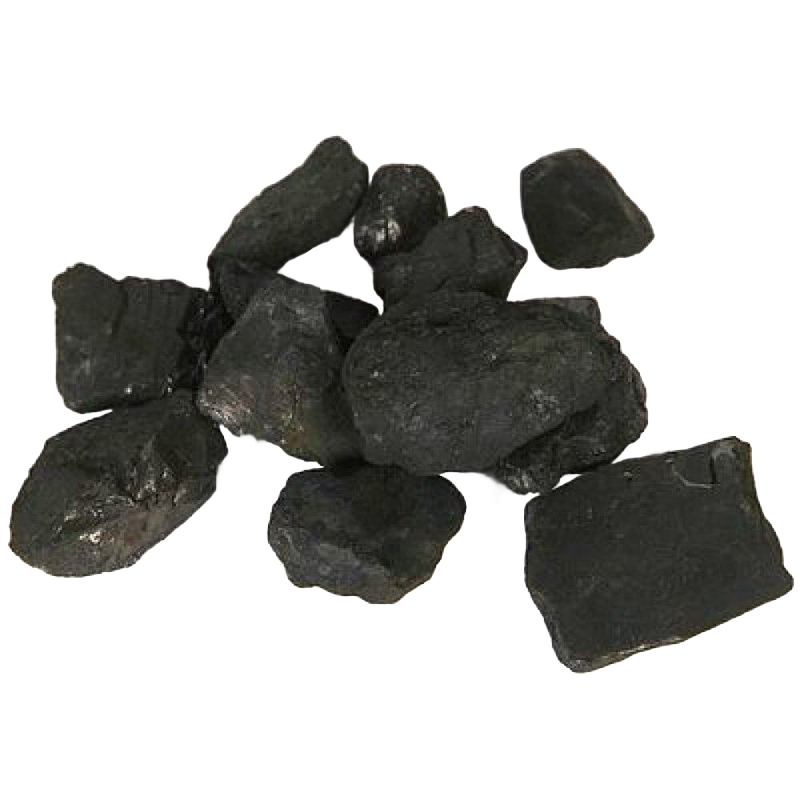Chunky pieces of dark anthracite coal, known for burning hotter and cleaner with minimal soot, ideal for stoves and hearth accessories in USA Made and Best Sellers collections.