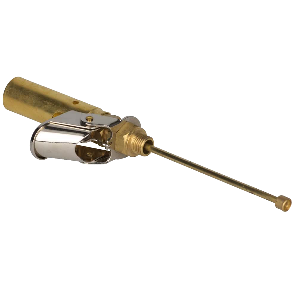 Handcrafted brass and polished metal rapid preheater component for pressure lamps, designed to fit specific models; featured in Lamps & Lighting, Parts and Accessories, Other Parts, Best Sellers, and Promo Eligible collections.