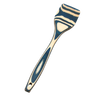 Colorful pakkawood spatula featuring a sturdy, smooth finish with blue and natural wood tones, ideal for Kitchen & Food, Kitchen Gadgets, Cooking and Baking Helpers, Storage and Serving collections.