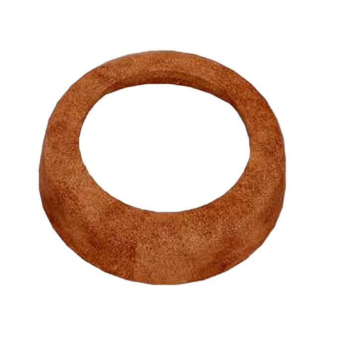 Pliable brown leather cup seal designed for reliable water pump repair, suitable for use in Appliances, Water Pumps, Pump Parts and Tools, Best Sellers, and Promo Eligible collections.