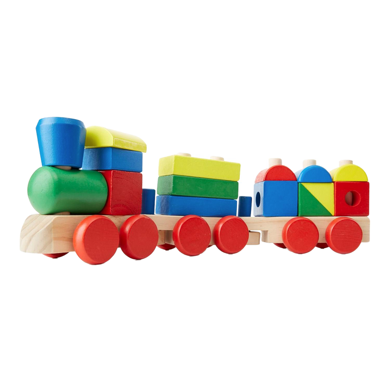 Melissa & Doug Stacking Train Toddler Toy | Lehman's
