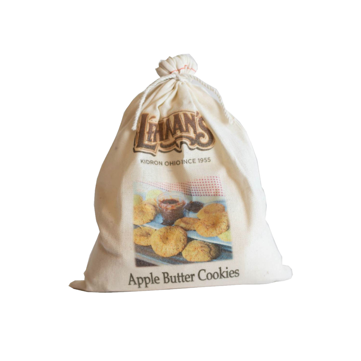 Cotton drawstring bag of handcrafted cookie mix for Apple Butter Cookies, perfect for Kitchen & Food, Pantry, Dry Goods and Mixes, Best Sellers, Promo Eligible collections.