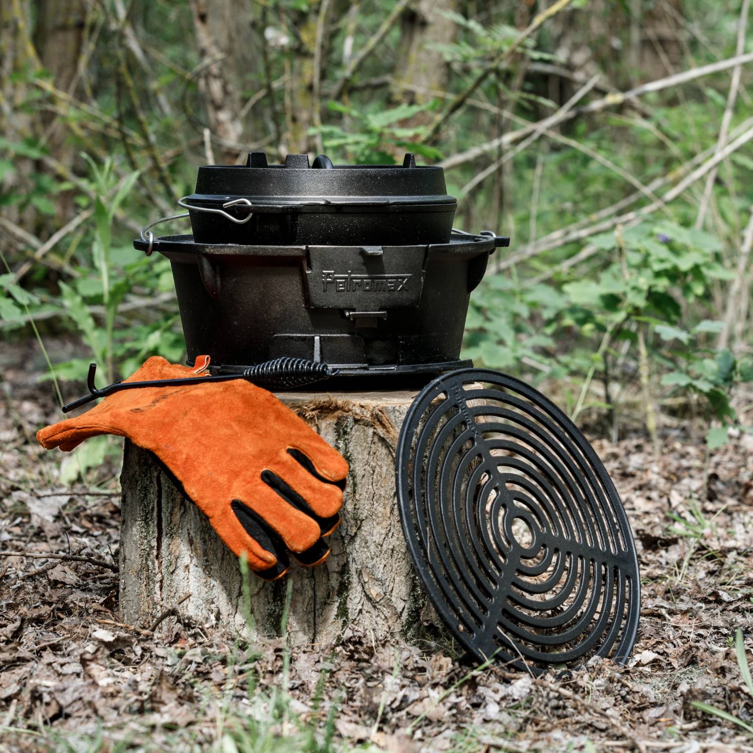 Petromax Cast Iron Fire Grill | Lehman's