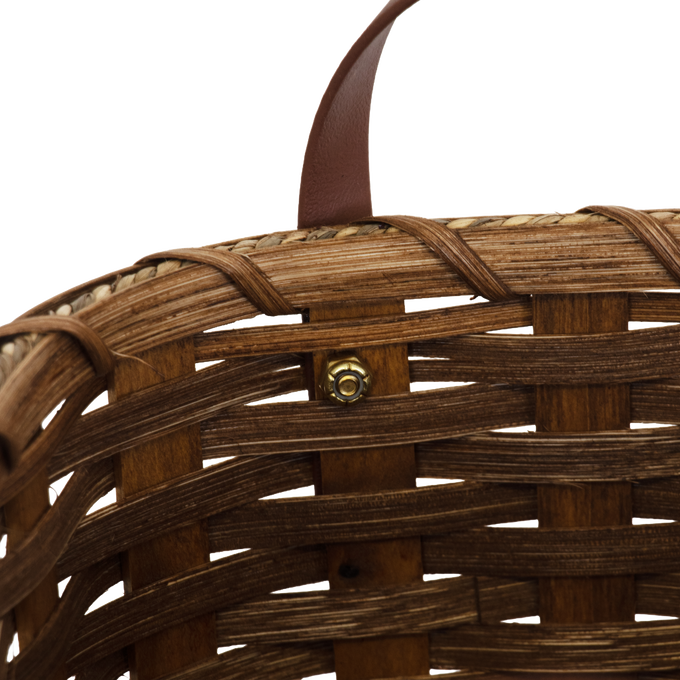 Amish-Made Handwoven Toy Basket