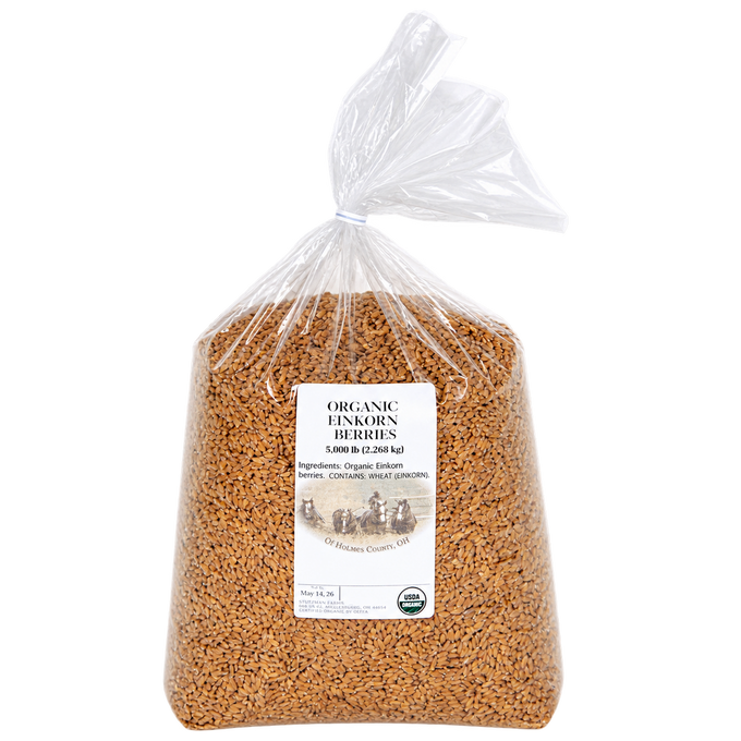 Stutzman Farms Organic Grains – 5-lb Bags