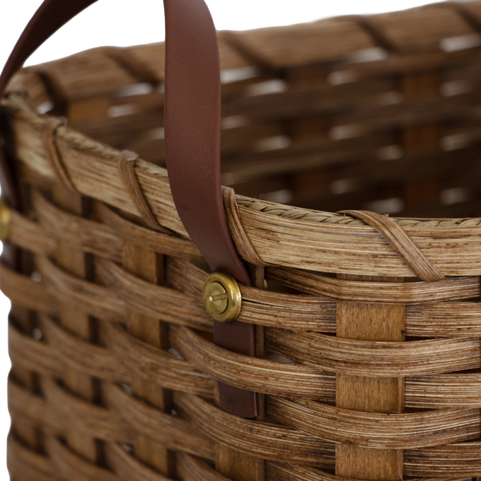 Amish-Made Handwoven Toy Basket