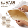 Reusable XL Beeswax Bread Bags - Set of 2