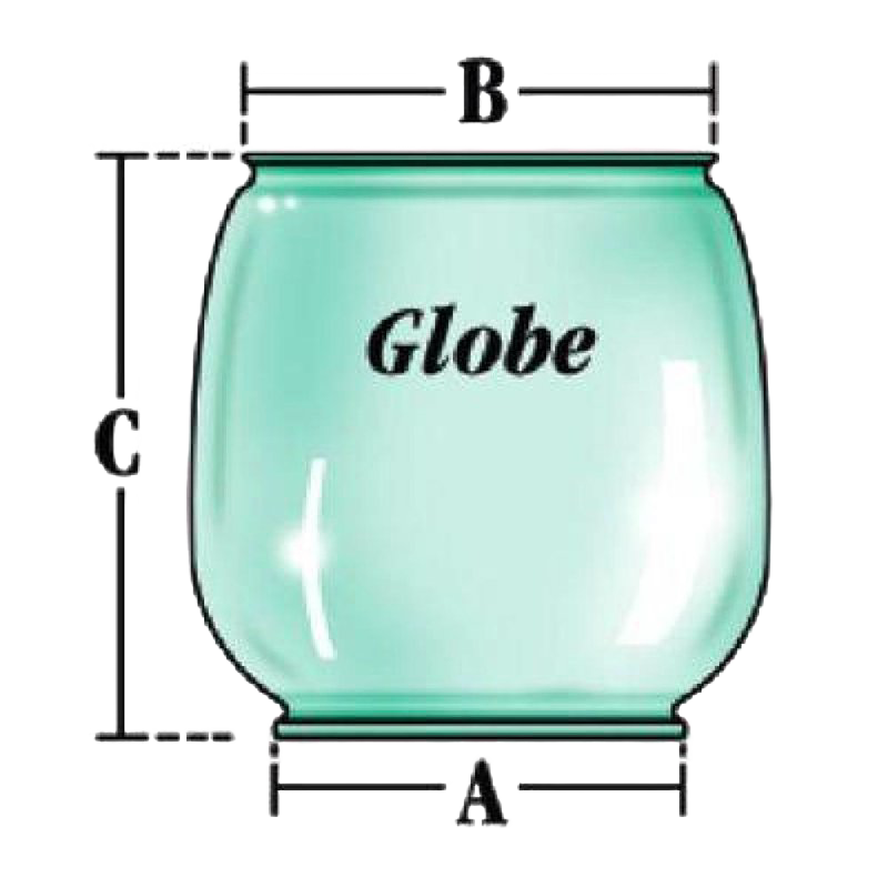 Red Globe for Dietz Lil' Wizard Oil Lanterns | Lehman's