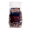 Clear resealable bag of handcrafted dark chocolate covered pretzels made in USA, a savory and sweet snack ideal for Kitchen & Food, Snacks and Sweets, Candy, Best Sellers, and Promo Eligible collections.