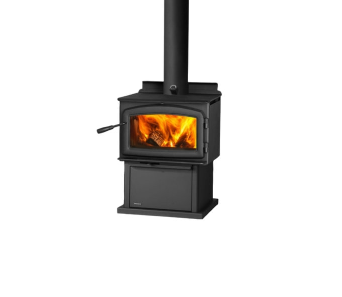 Regency Cascades F2500 Wood Stove - Pedestal Base