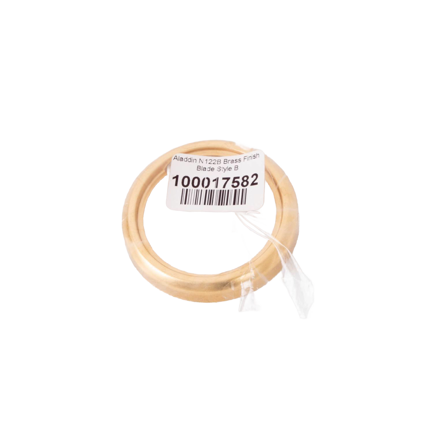 Brass finish glue-on thread ring designed for new blade style burner collars, fits most Aladdin glass lamp fonts, featured in Lamps & Lighting, Parts and Accessories, Lamp Burners and Collars, Best Sellers, Promo Eligible collections.