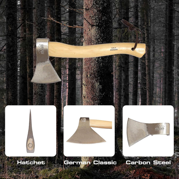 Prandi German-Style 14-Inch Camping Hatchet