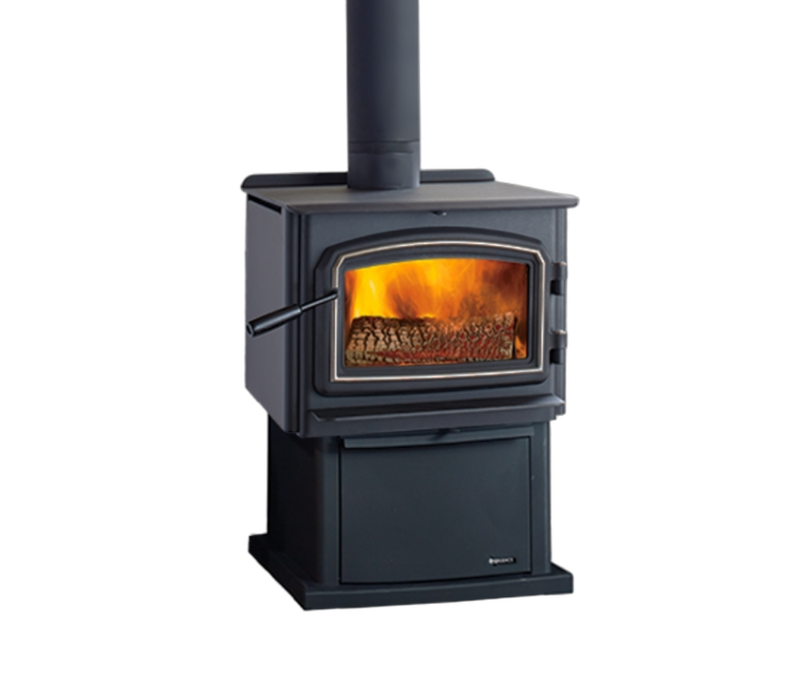 Regency Classic F2450 Medium Wood Stove - Pedestal Base