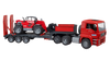 Bruder Toys MAN TGA Low Loader with Manitou Telehandler