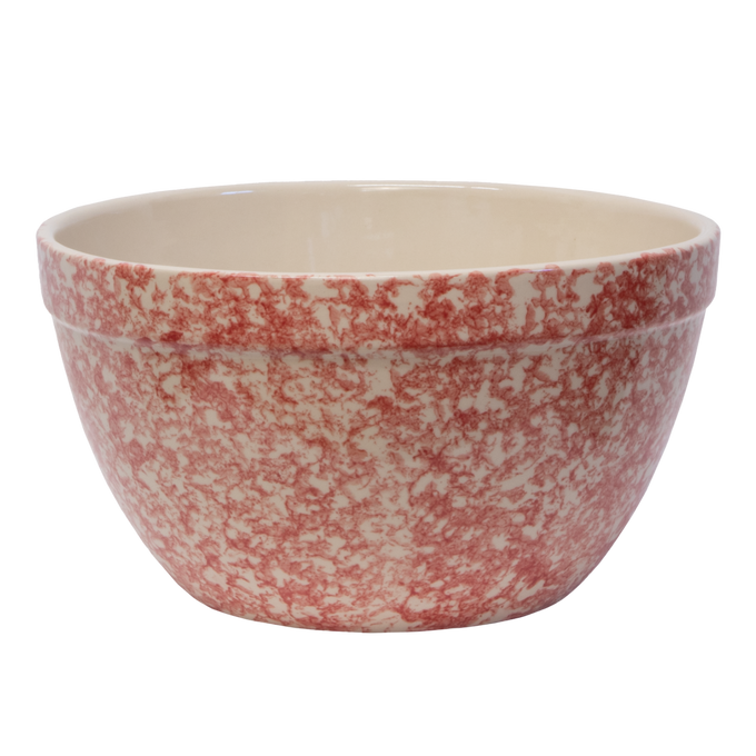 Stoneware Shoulder Bowl – Sponge Poppy