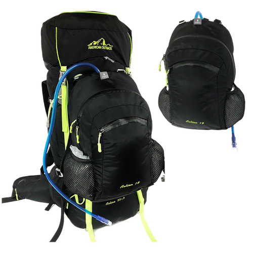 World Famous Duo 55l Backpack + 15L Detachable Pack