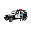 Bruder Toys Jeep Wrangler Rubicon Police Vehicle with Officer