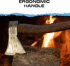 Prandi German Hatchet with Briar Hickory Handle