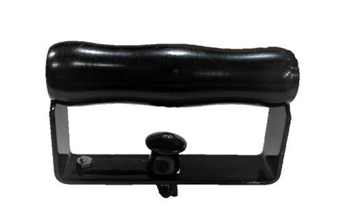 Handcrafted black wooden safety handle for non-electric sad clothes irons, made in USA, featured in Home & Decor, Laundry Supplies, Dryers and Drying Accessories, USA Made, and Best Sellers collections.