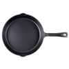 Handcrafted nitrogen-hardened cast iron skillet with smooth, stick-resistant surface, designed for cooking durability and ease, featured in Kitchen & Food, Cookware, and Cast Iron collections.