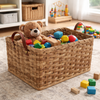 Amish-Made Handwoven Toy Basket