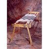 Handcrafted Amish made wooden quilt frame with sturdy unfinished legs and adjustable rollers, ideal for Sewing and Quilting, Home & Decor, USA Made, Amish Made, Best Sellers, and Promo Eligible collections.