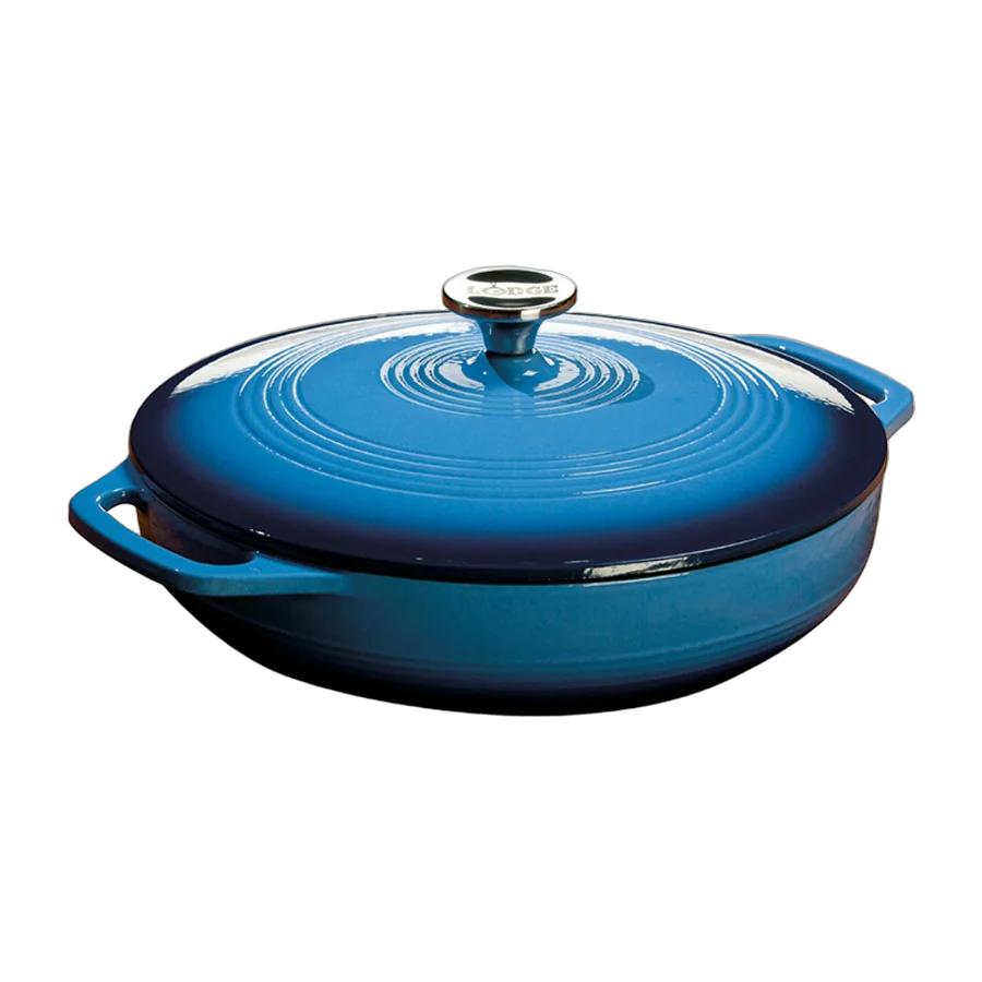 Lodge Essential Enamel Braiser - 3.6 Qt