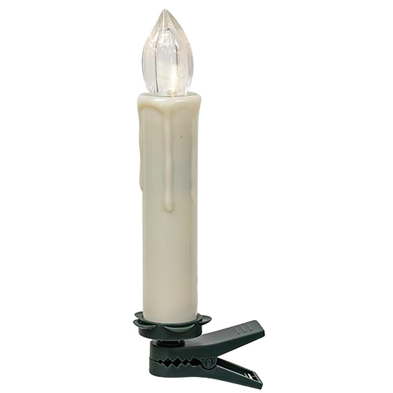 LED Clip-On Candle Lights with Remote