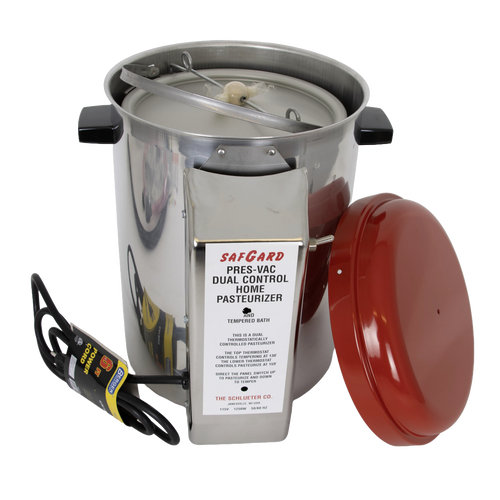 SafGard P3000 Dual-Temperature Milk Pasteurizer – 2 Gallon