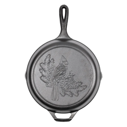 Lodge Seasoned Cast Iron Cardinal Skillet - 10.25"