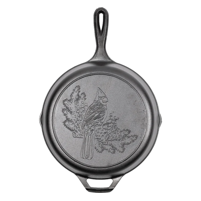 Lodge Seasoned Cast Iron Cardinal Skillet - 10.25"