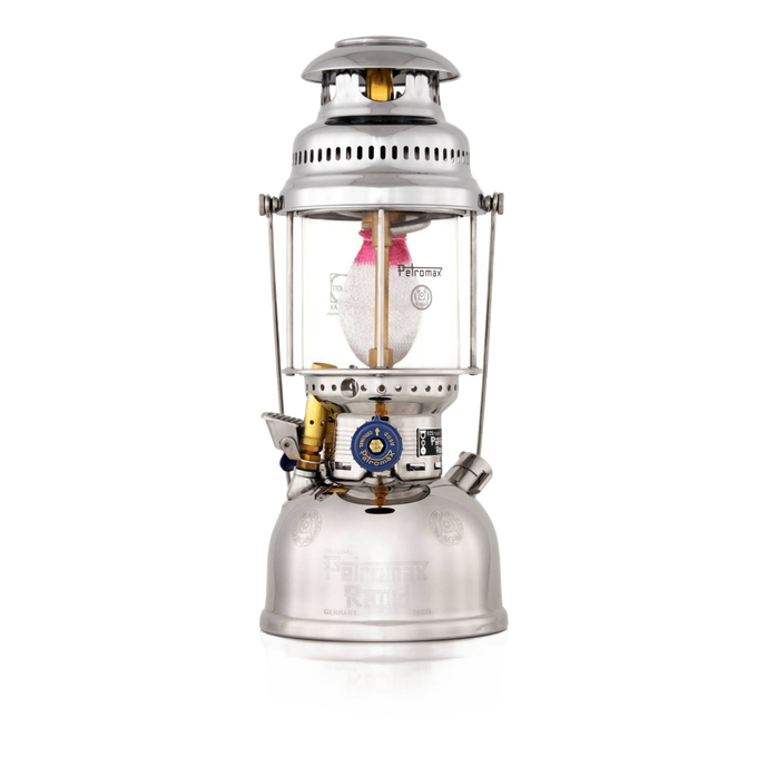 Classic metal pressure lamp featuring a clear glass globe made from high-temperature resistant borosilicate, ideal for Lamps & Lighting, Parts and Accessories, Other Parts, and Best Sellers collections.