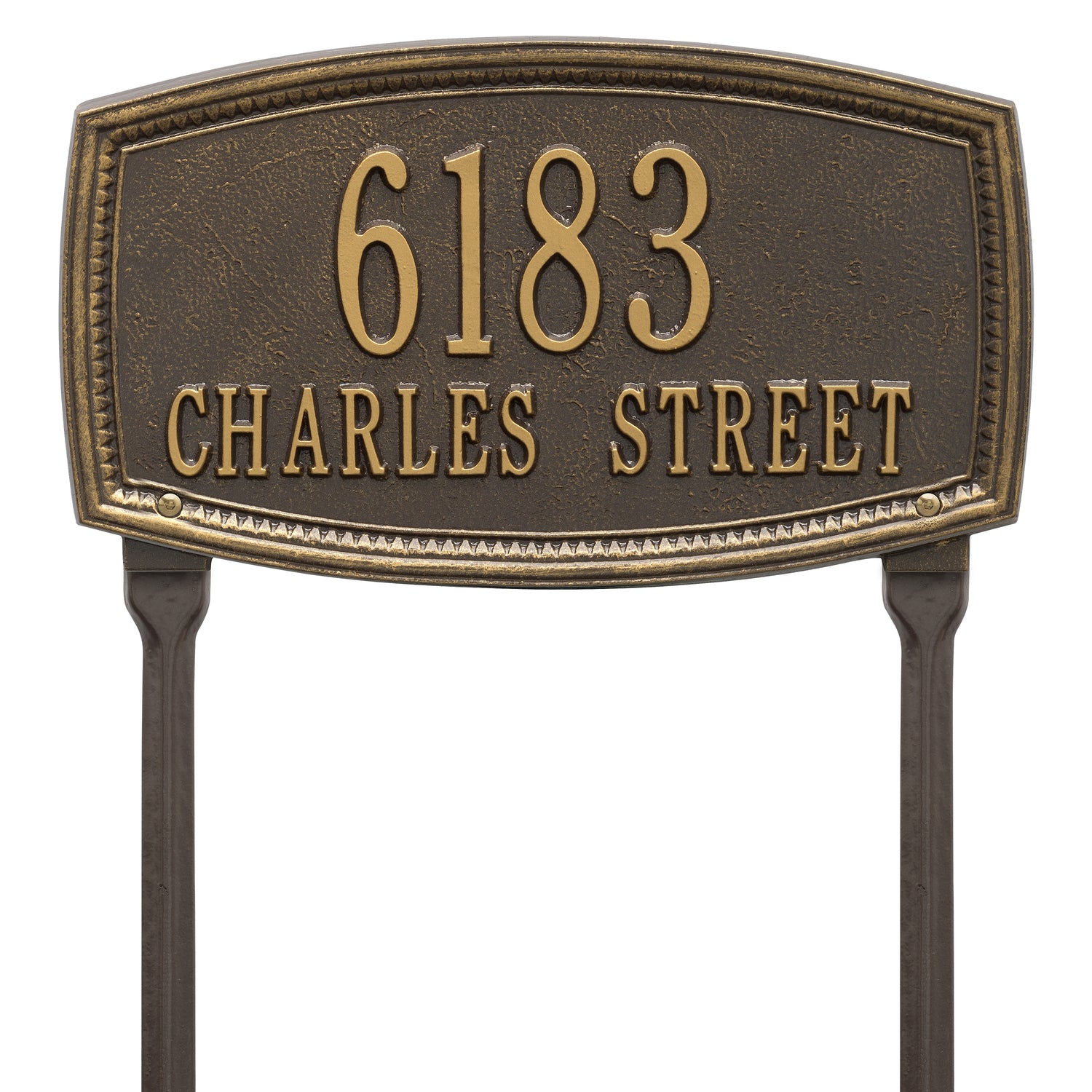 USA ストリート看板　Wells AV Whitehall Croswell Custom Lawn Plaque | Lehman's