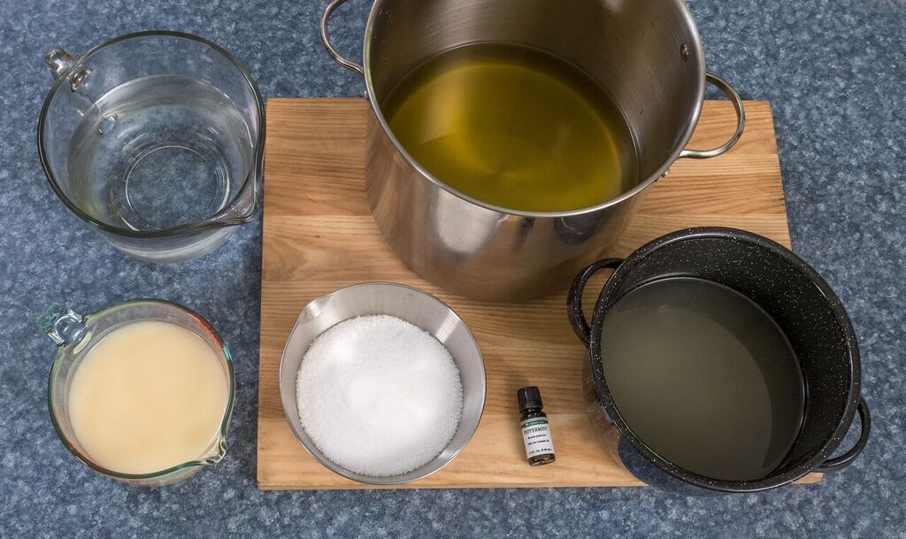 ingredients overhead