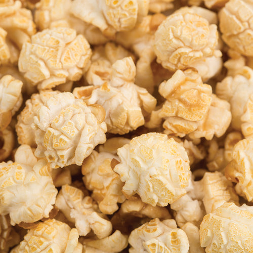 Close-up view of handcrafted popcorn showcasing a fresh, golden texture, made in USA, ideal for Kitchen & Food, Snacks and Sweets, Popcorn, and Best Sellers collections.